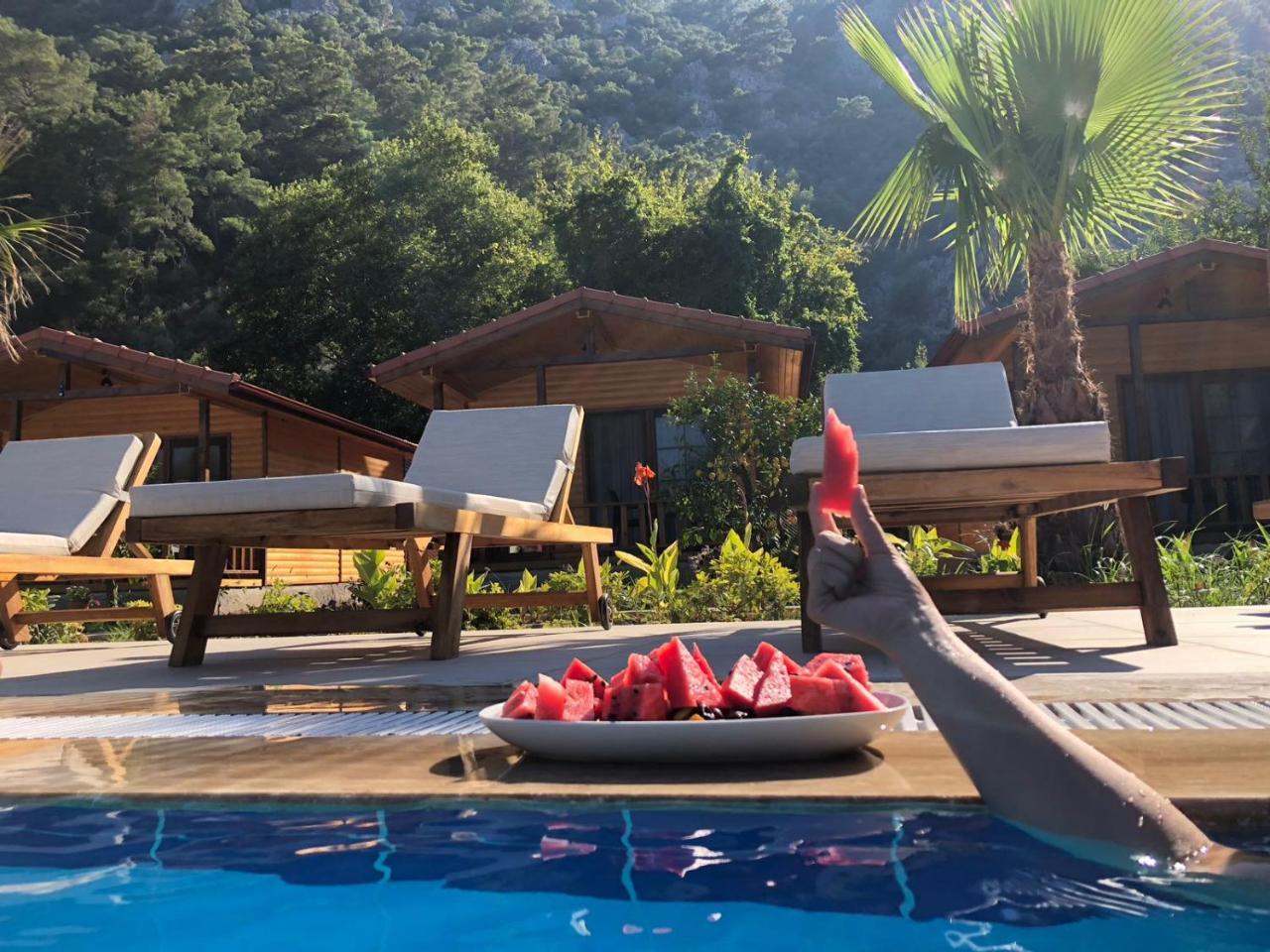 Dolunay Apart Hotel Чирали Екстер'єр фото